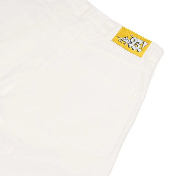 Polar Skate Co. ’93 Canvas Shorts // Ivory Denim - Picture 16 of 16